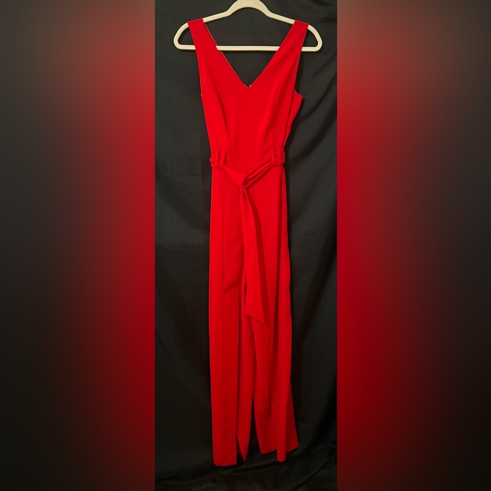 ANTONIO MELANI ELEGANT RED JUMPSUIT